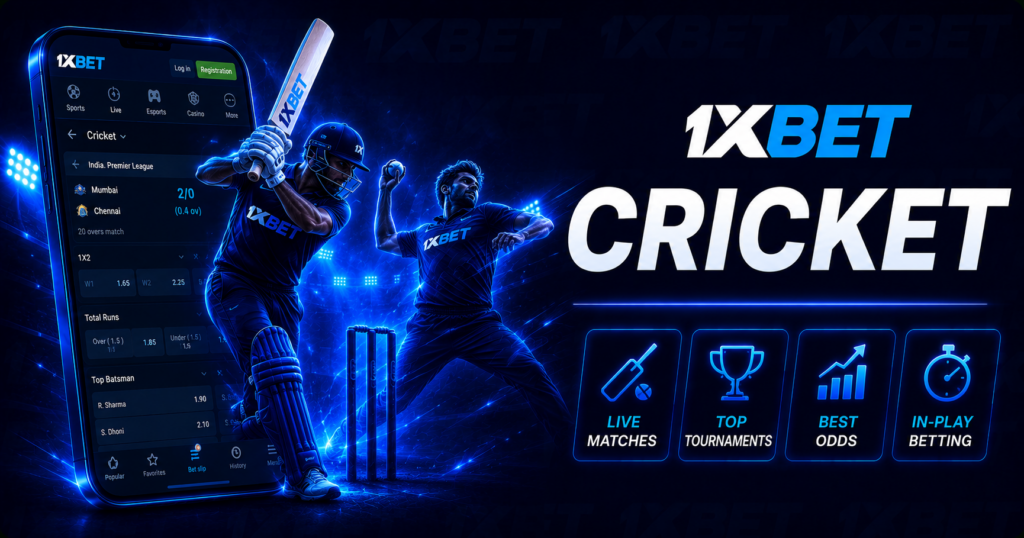 1xBet Cricket