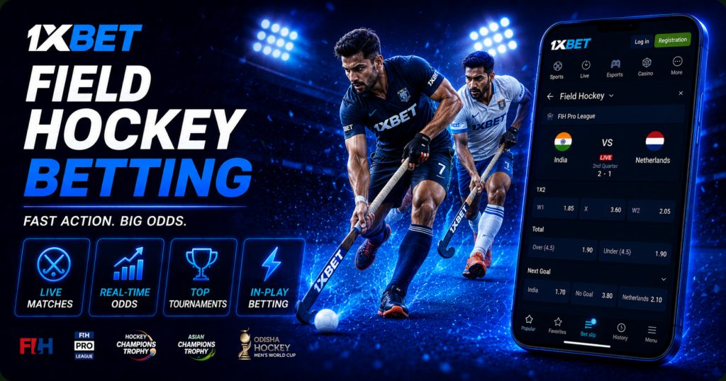 1xBet Field Hockey Betting