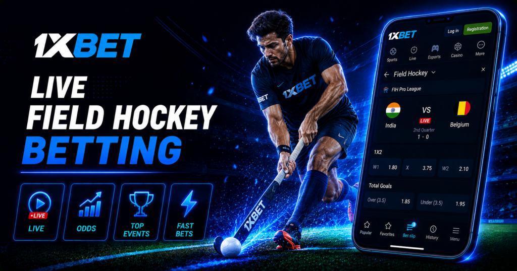 Live Field Hockey Betting 1xBet