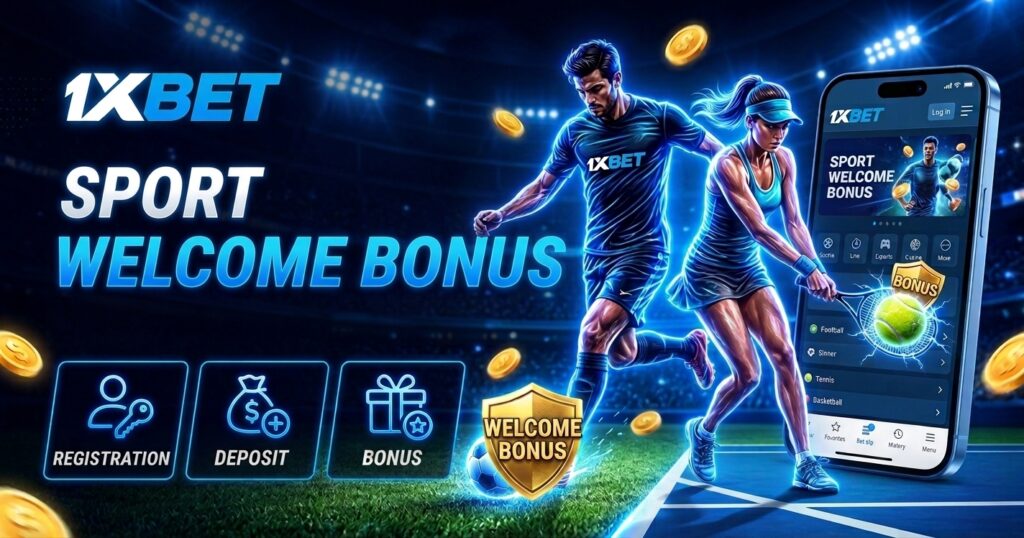 1xBet Sports welcome bonus