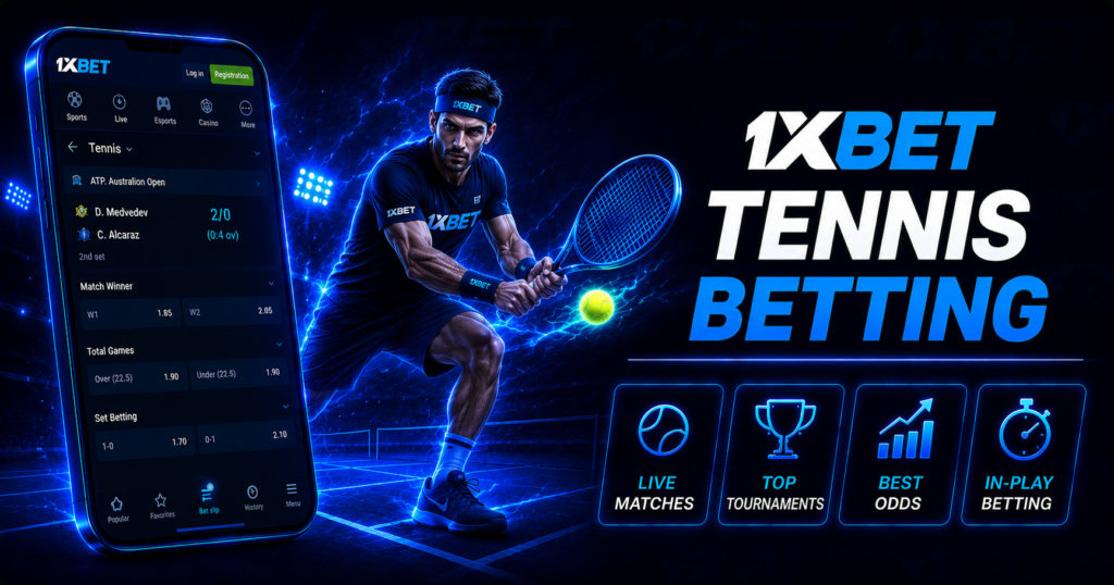 1xBet Tennis Betting